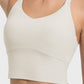 Crisscross Round Neck Active Tank