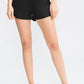 Wide Waistband Sports Shorts with Pockets