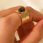 18K Gold-Plated Wide Open Ring