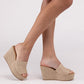 BOUNTY-S JUTE PLATFORM WEDGES