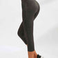 Slim Fit Wide Waistband Active Leggings with Pockets