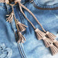 Braid Belt with Tassels